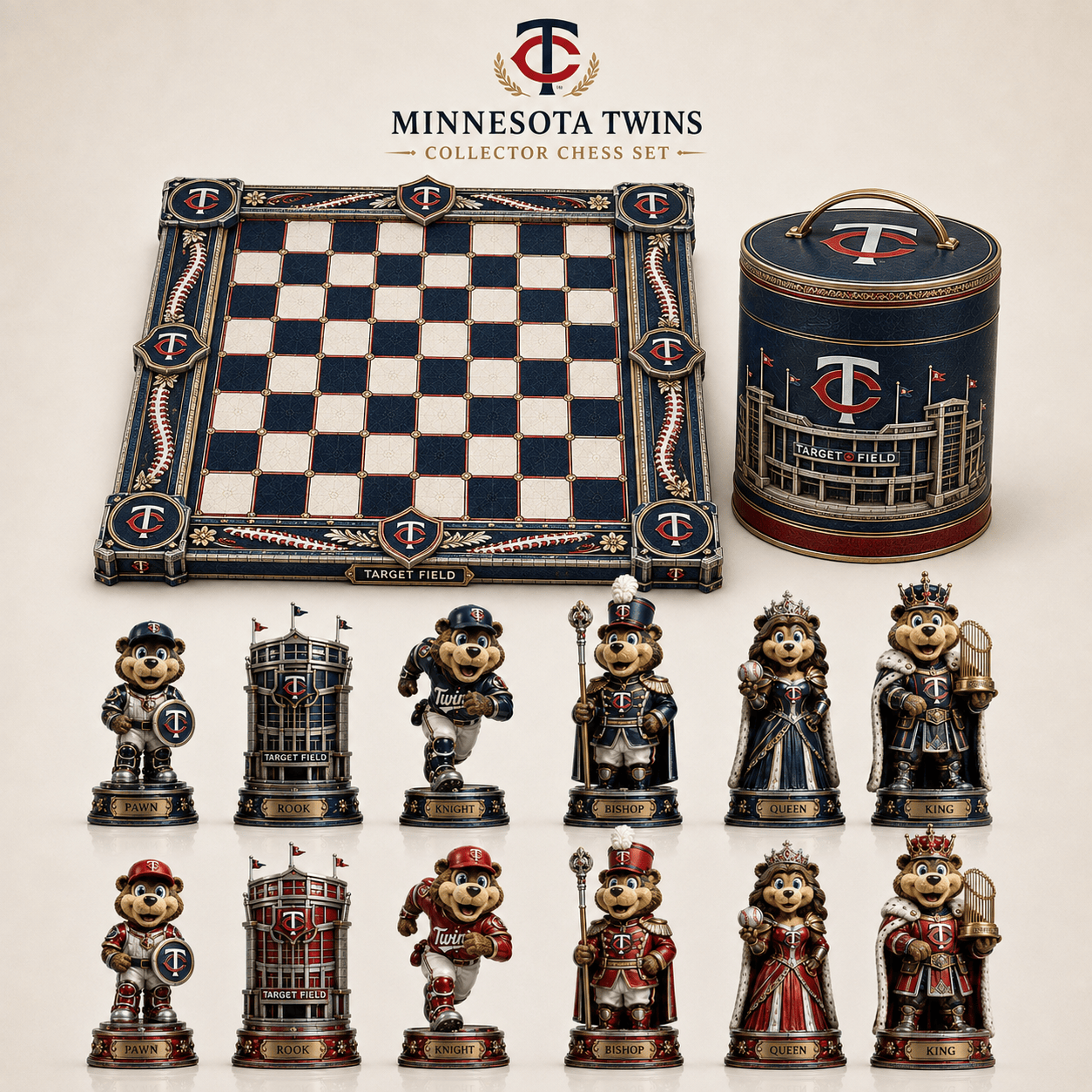 Premium MNST Chess Set NPL