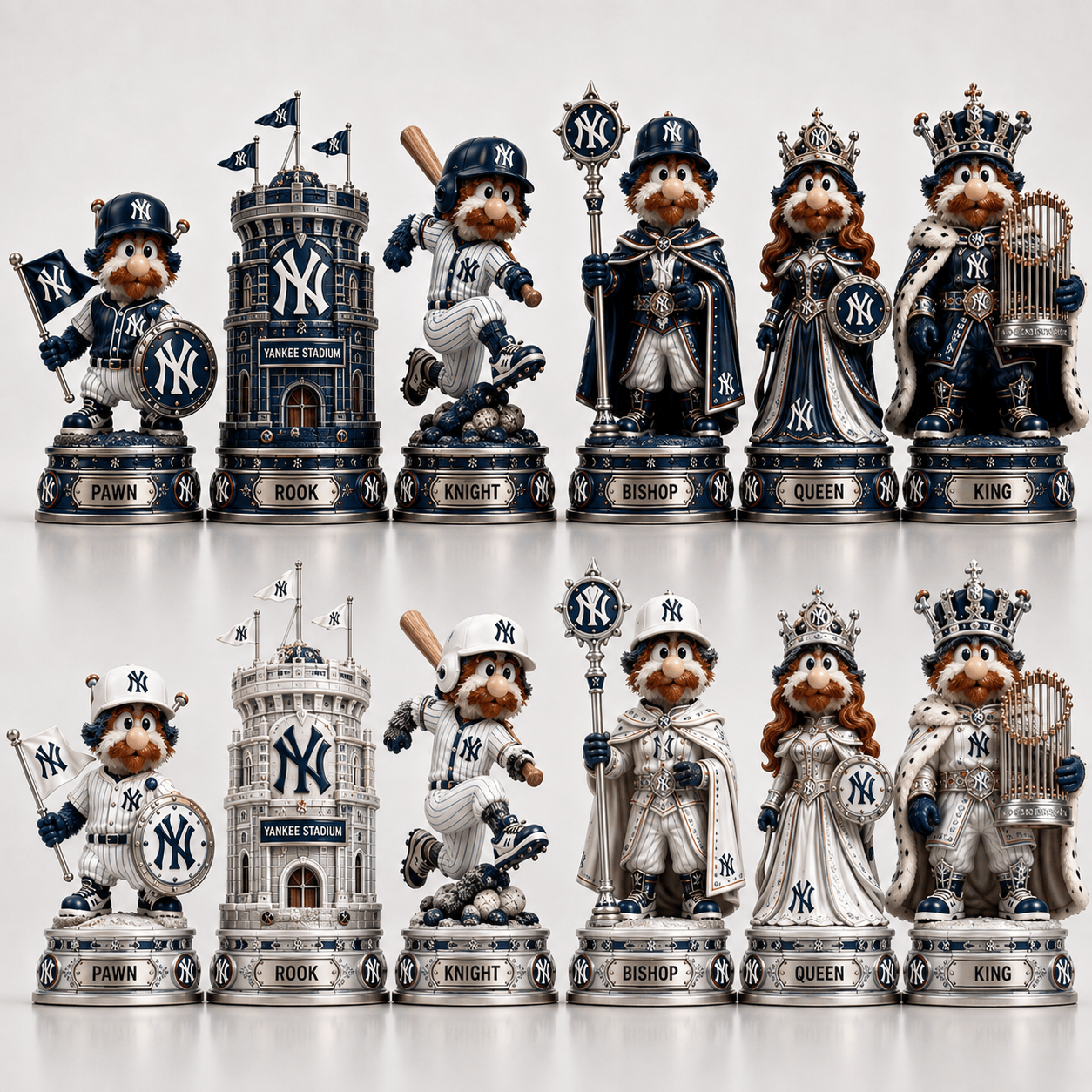 Premium NYY Chess Set NPL