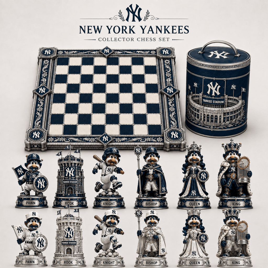 Premium NYY Chess Set NPL