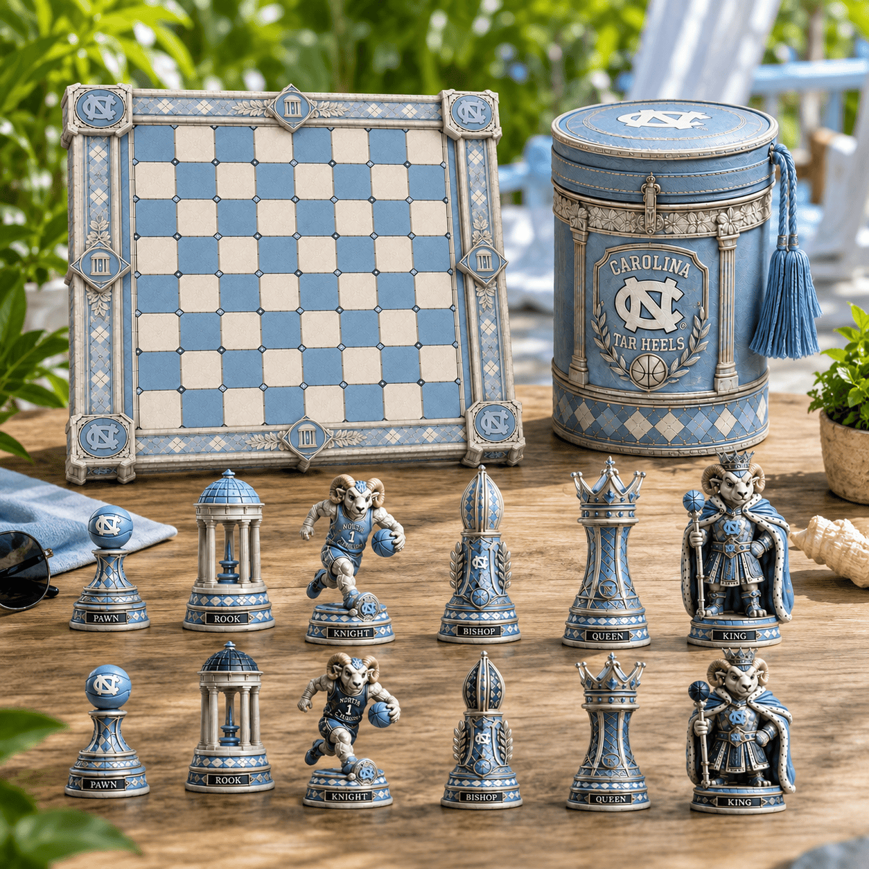 Premium UNC Chess Set NTNA