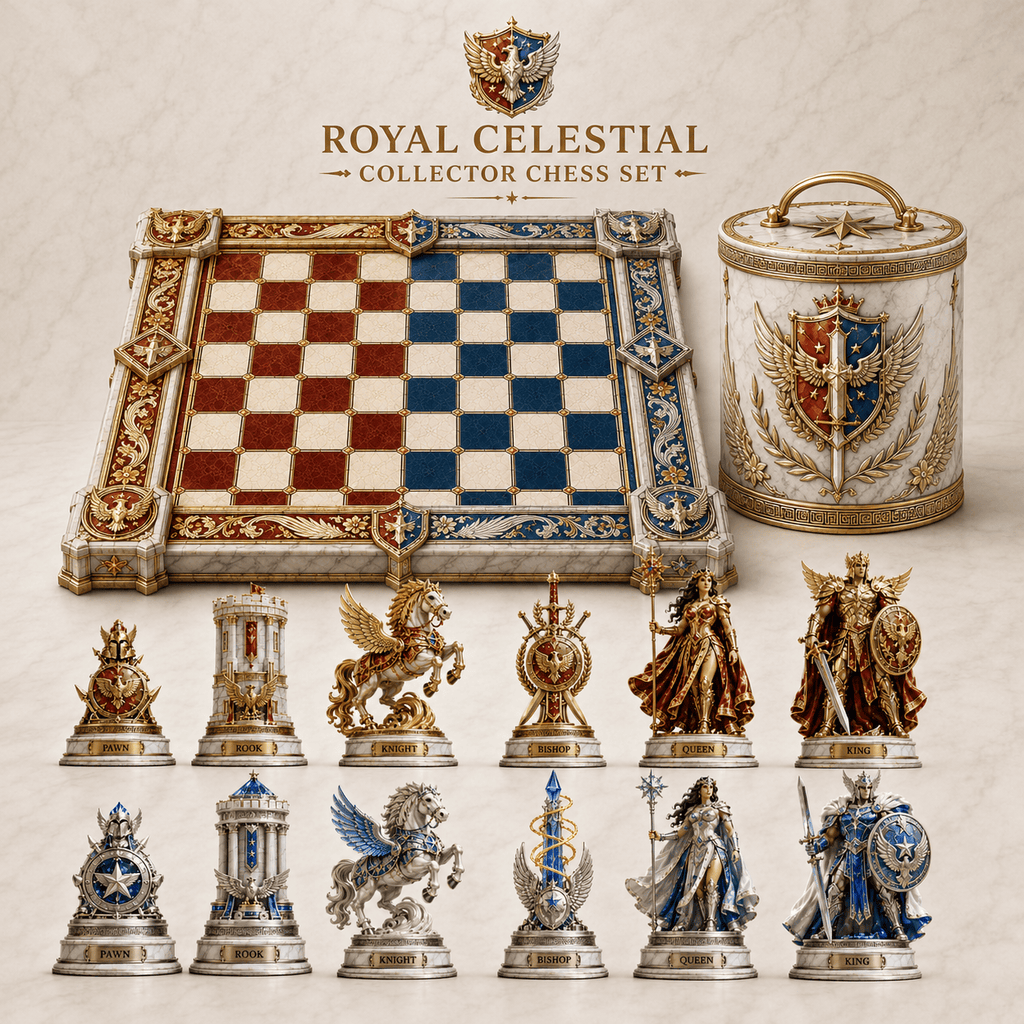 Premium WDWM Chess Set PDL
