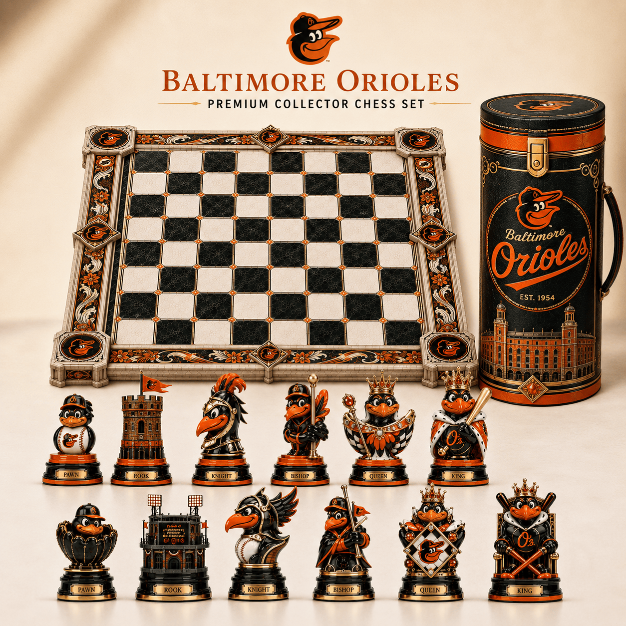 Premium BTMO Chess Set NTNA