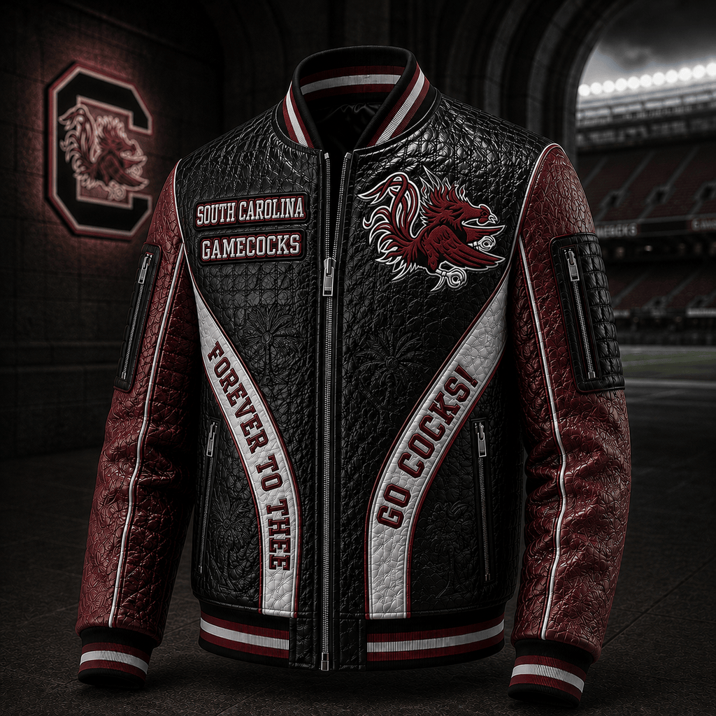 Premium SCG Leather Zipper Jacket PVNA