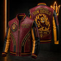 Premium ASSD Leather Zipper Jacket TTMH
