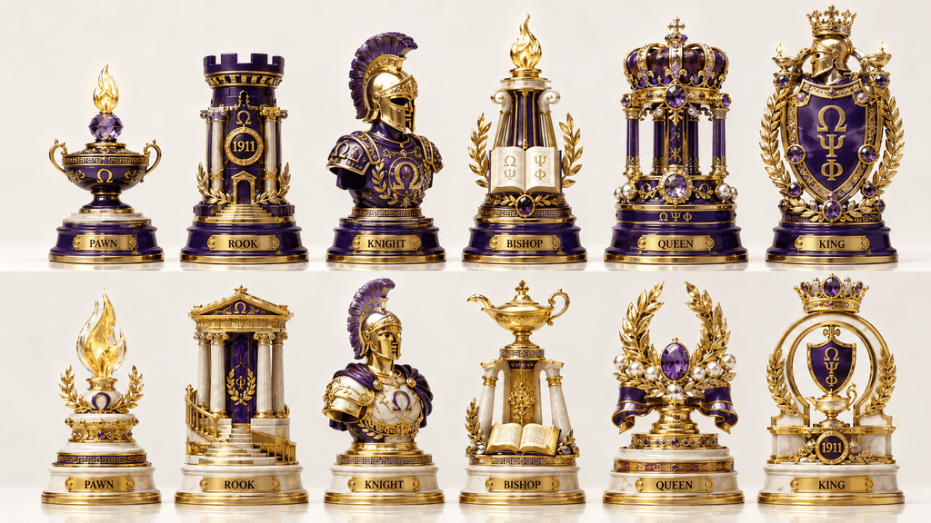 Premium OMPP Chess Set NTNA