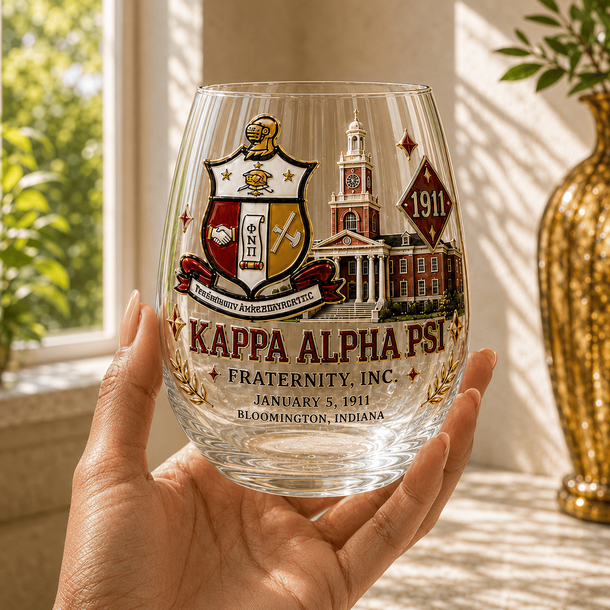 Premium OMPP Wine Glass Cup VTH