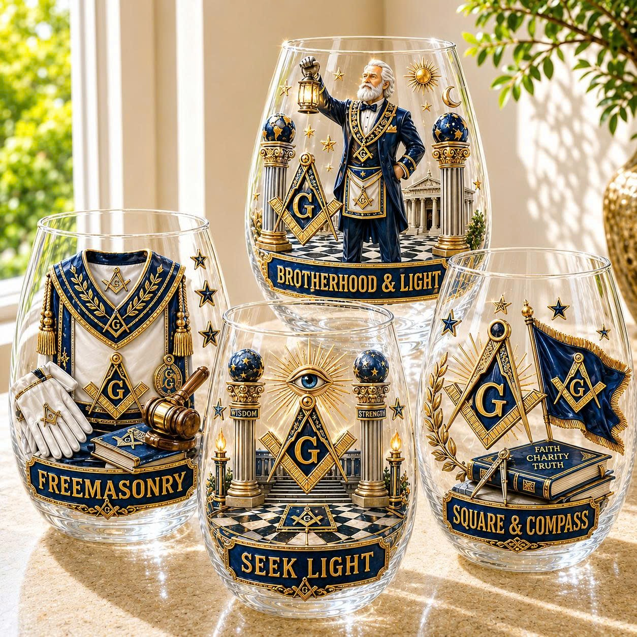 Premium MAS Wine Glass Cup VTH