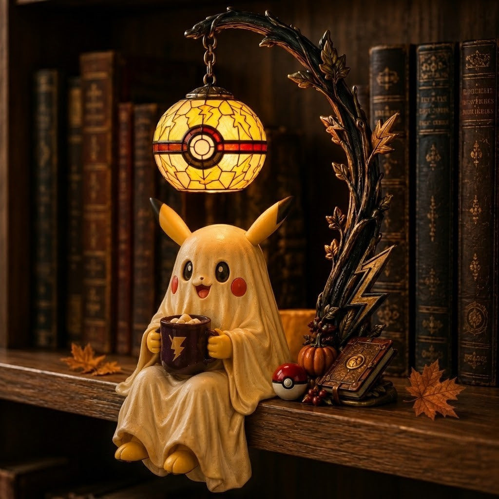 Premium PKM Bookshelf Figurines Lamp PDL