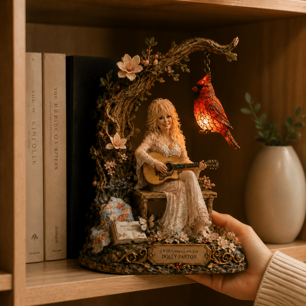 Premium DLPT Bookshelf Figurines Lamp NTNA