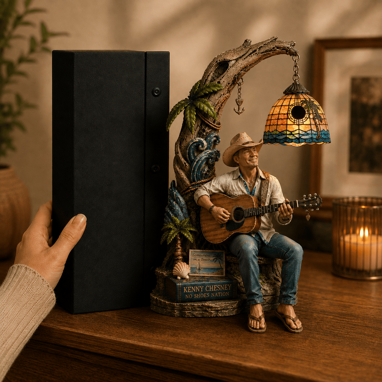 Premium KNCN Bookshelf Figurines Lamp PDL