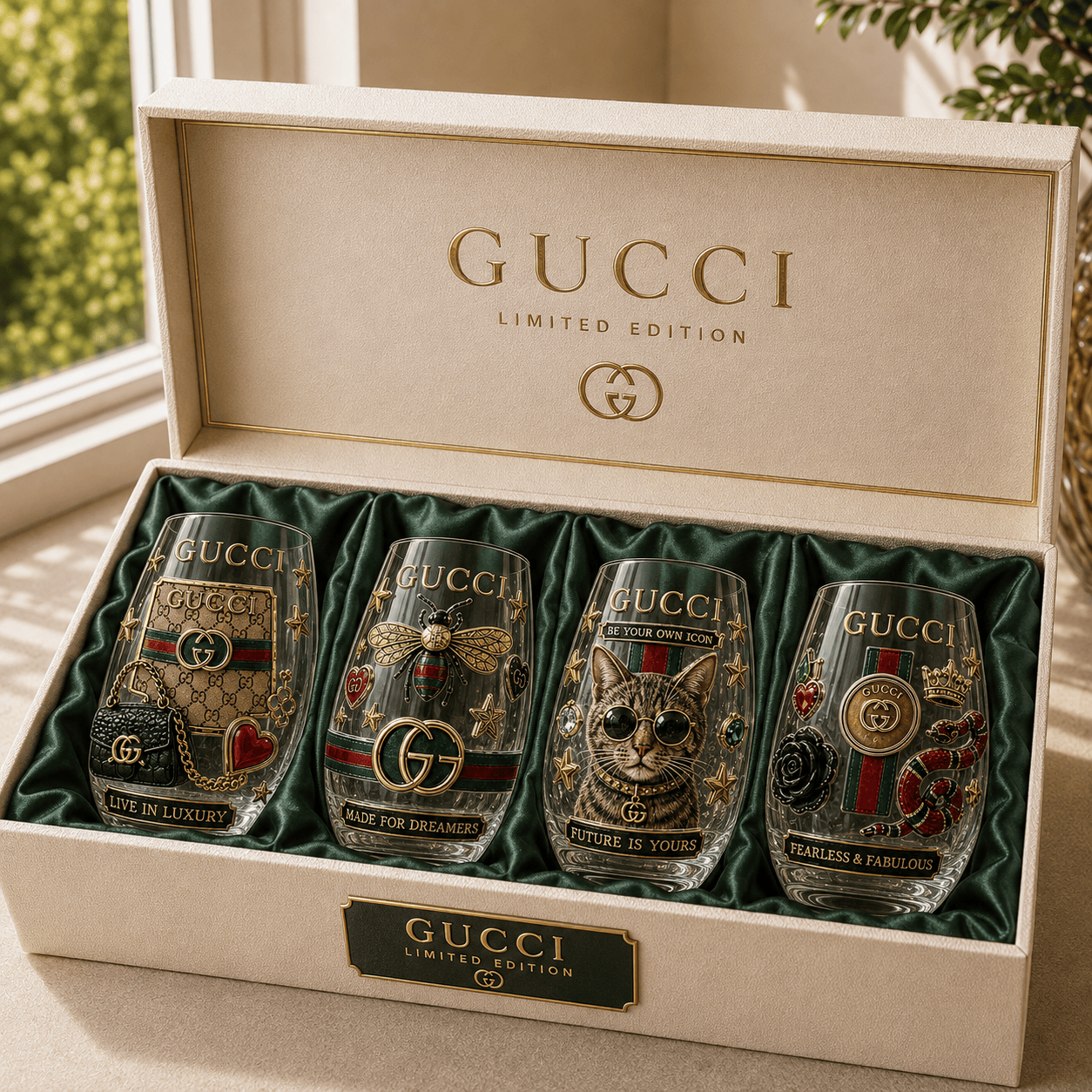 Premium GC Wine Glass Cup TTN