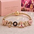 DLPT Gold Charm Bracelet Set NHVH