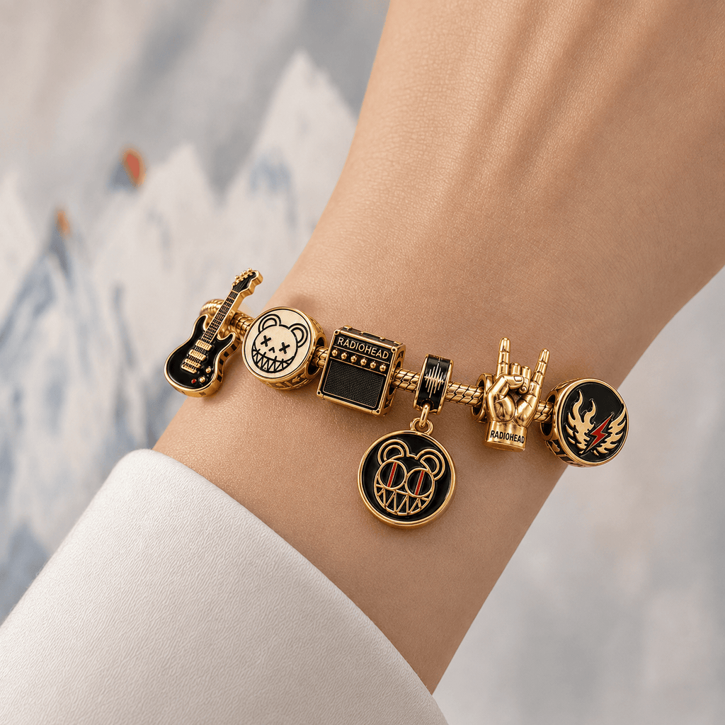 ROH Gold Charm Bracelet Set PTT