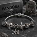 DFT Silver Charm Bracelet Set PTT