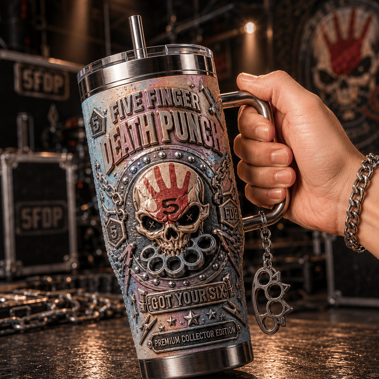 FFDP 40oz Tumbler With Handle TTNL