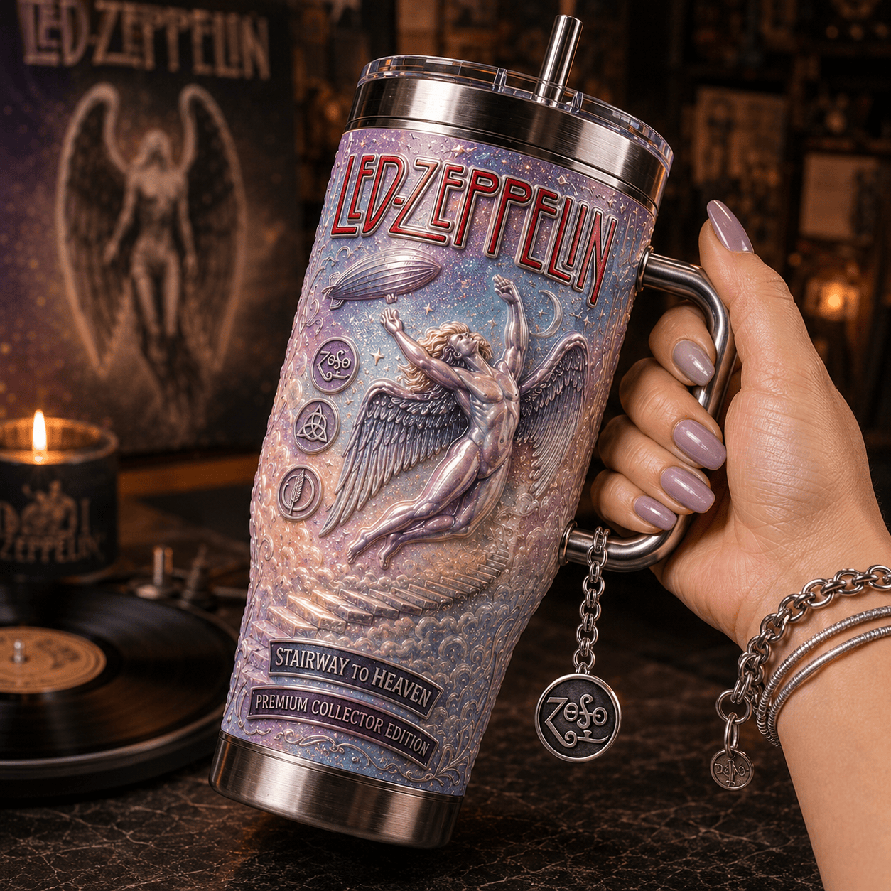 LZPL 40oz Tumbler With Handle TTNL