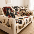 TOP Tufted Sofa Cover & Pillow Set NTKO