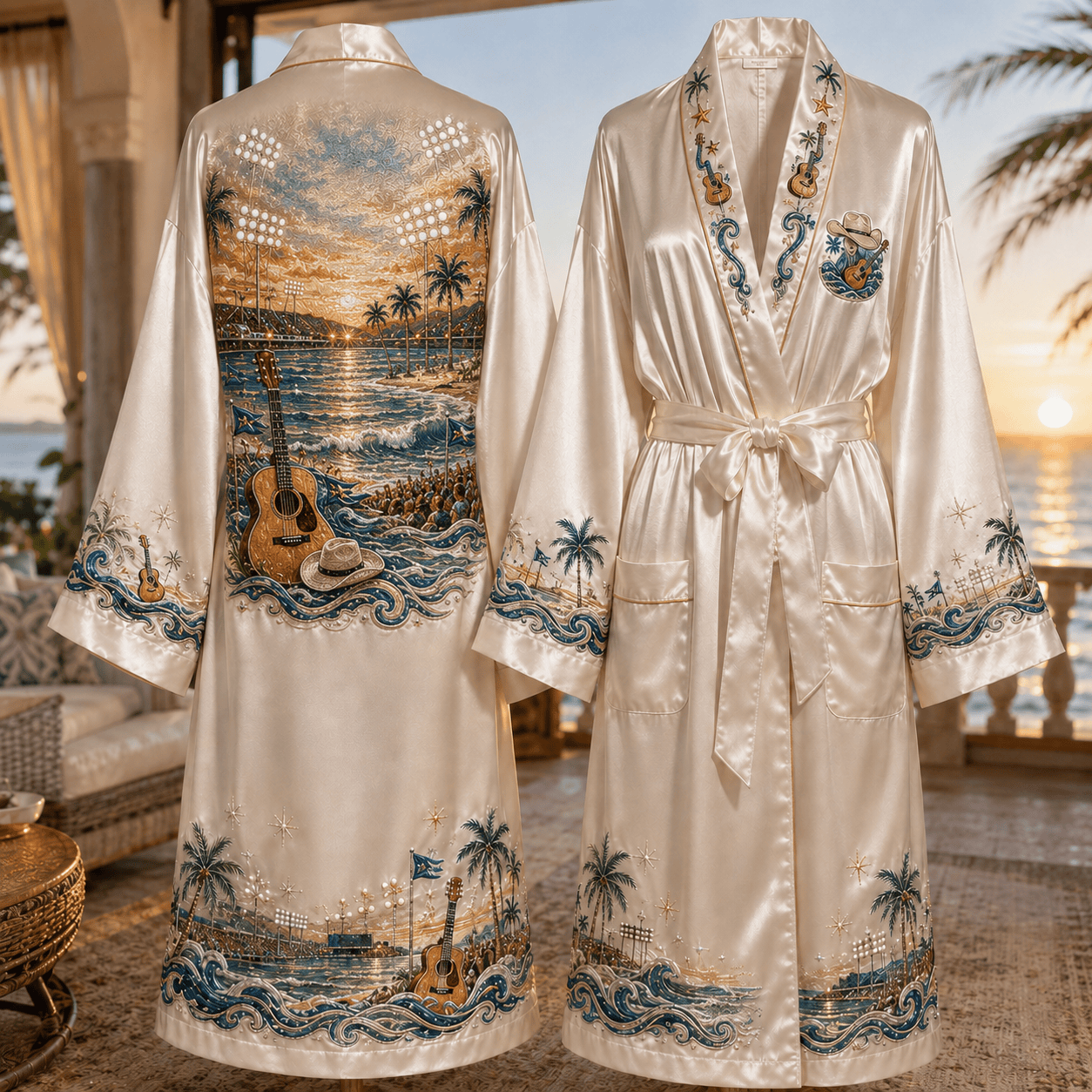 PREMIUM KNCN Satin Robe NVH