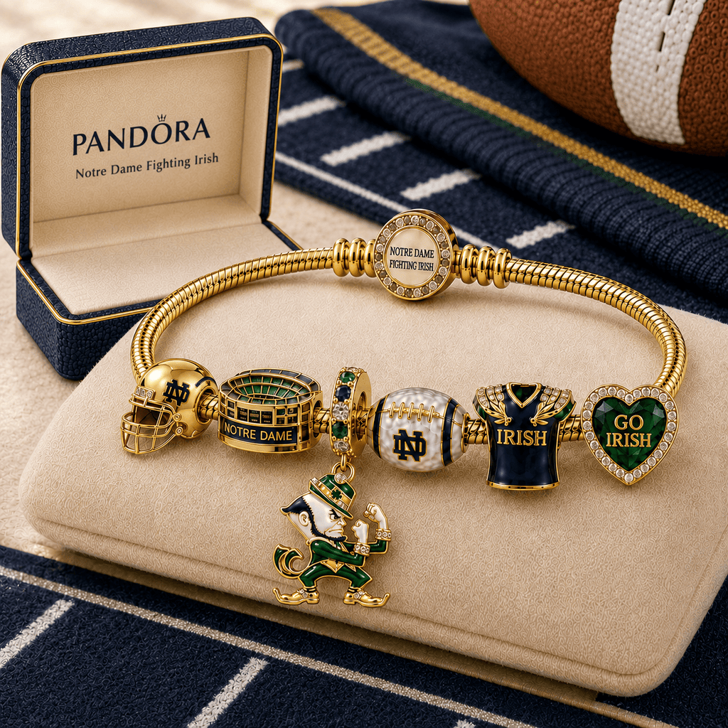 NODFI Gold Charm Bracelet Set TMH