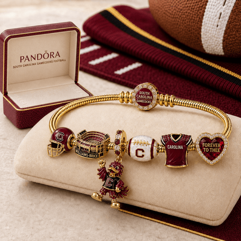 SCG Gold Charm Bracelet Set TMH