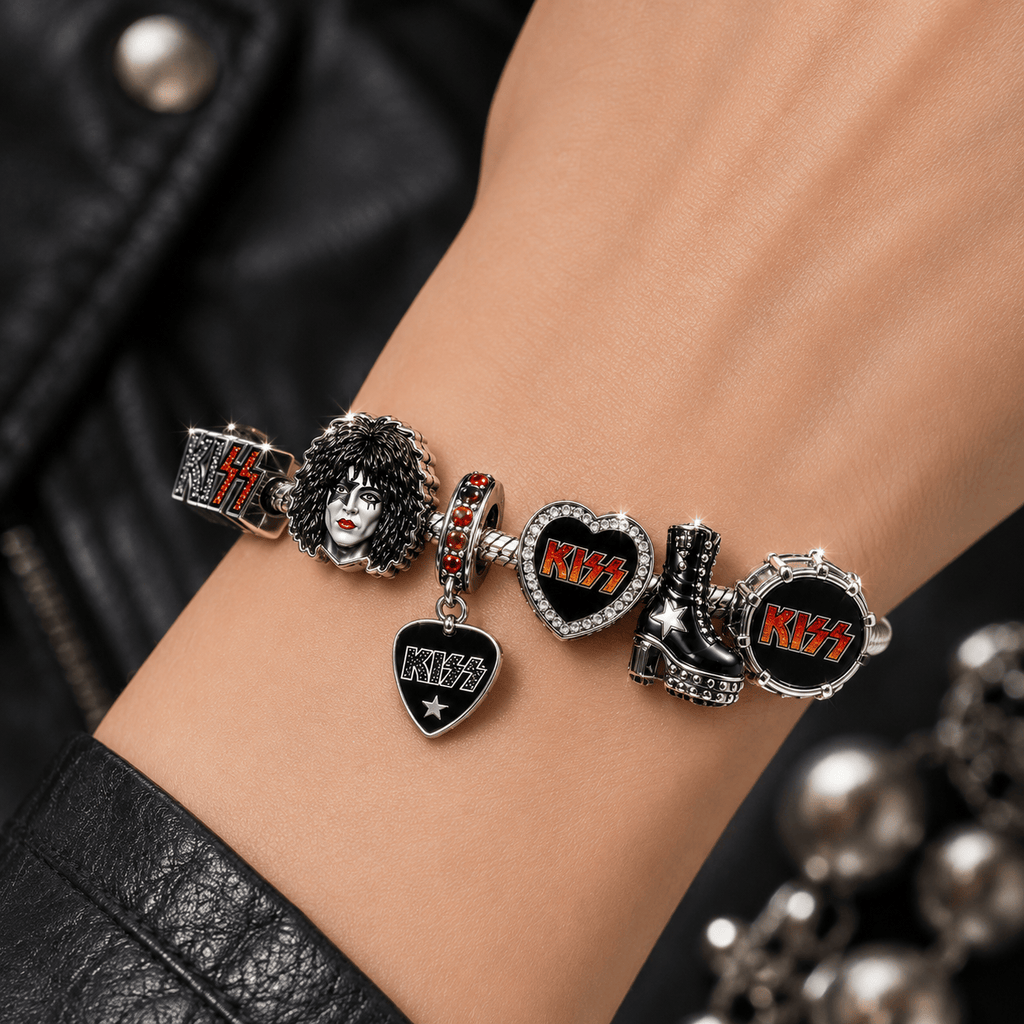 KSS Silver Charm Bracelet Set BMD