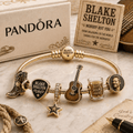 BLSH Gold Charm Bracelet Set VTH