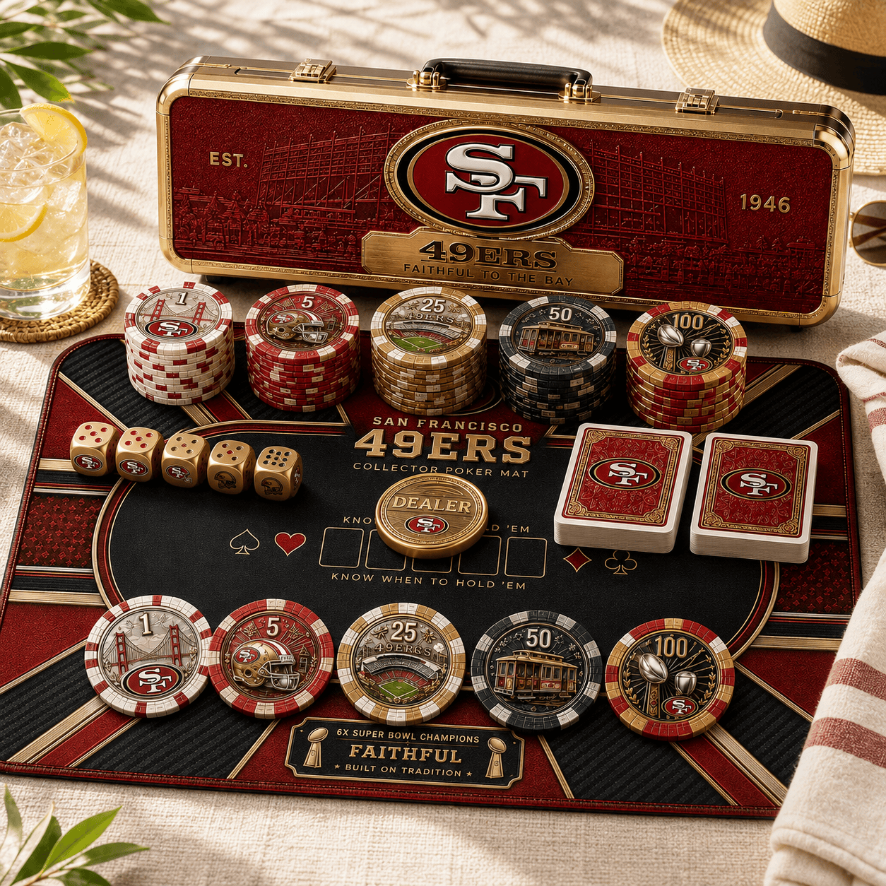 Premium SF49 Poker Set LNTH